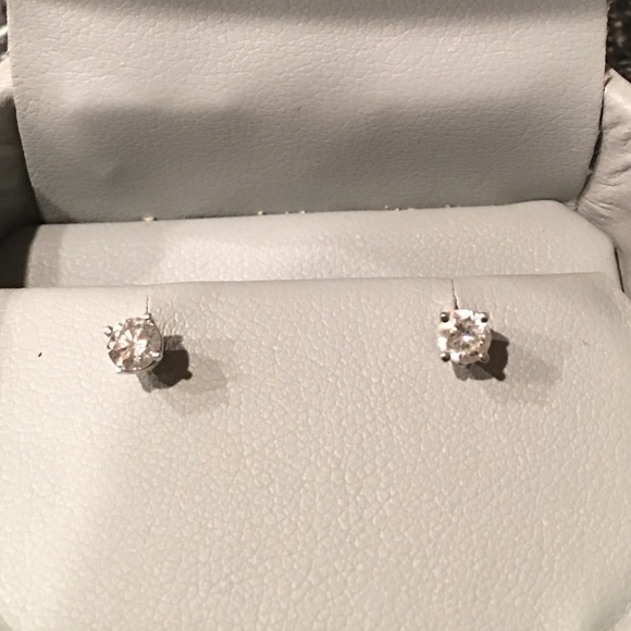 Jewelry - Diamond Solitaire Earrings